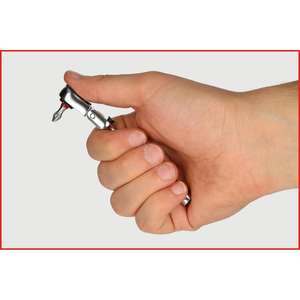 KS TOOLS Trinquete de inversión de junta de broca de 1/4 ", longitud 119mm - Product Image 3