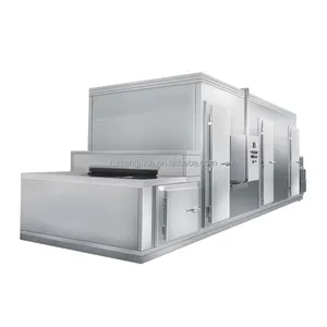 IQF高产大型速冻机高品质冷冻鼓风隧道式速冻机冷冻食品定制提供1500