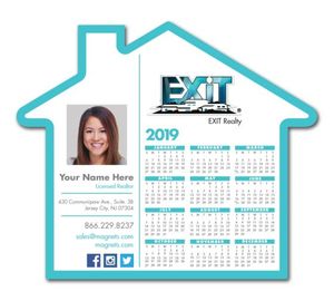 Custom Printed Refrigerator <strong>Magnet</strong> Paper House Shaped <strong>Fridge</strong> <strong>Magnet</strong> With DL Carton New Year Medium Contemporary Cmyk Support - Product Image 6