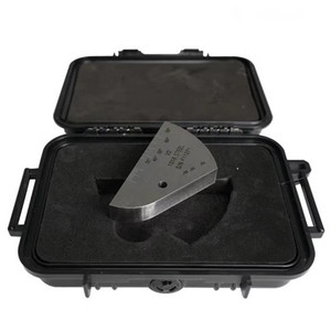 Xtester- IIW2(V2) บล็อกสอบเทียบอัลตราโซนิกมาตรฐาน บล็อกทดสอบ ความหนาเสริม 12.5/20/25 มม. เหล็กกล้าคาร์บอน เส้นผ่านศูนย์กลางรู 1.5/5 มม. - Product Image 3