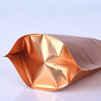 Sachets Doypack Mylar mats dorés personnalisés de 3,5g, 7g, 14g, 28g, anti-odeur, avec fermeture éclair et logo imprimé
