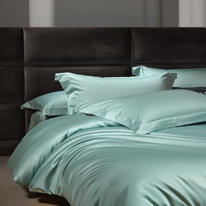 Ensemble de literie de luxe en coton égyptien de haute qualité, couleur unie, années <span class=keywords><strong>70</strong></span>, <span class=keywords><strong>drap</strong></span> de lit, ensemble de literie, taille Queen/King, lit double, produits d'hôtel, mariage - Product Image 2