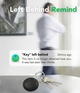 Traceur <span class=keywords><strong>d</strong></span>'objets intelligent <span class=keywords><strong>Bluetooth</strong></span> compatible avec Apple Find My, certifié MFi, uniquement pour iOS, pour clés, portefeuille, sac, bagages - Product Image 6