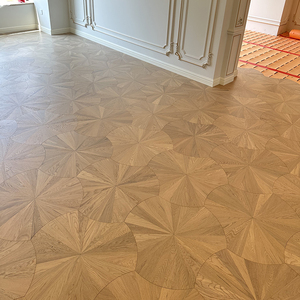 Cómodo Suelo de Parquet Radial de Roble Multicapa con Sistema T&G, Grado ABCD, 12mm 15mm 18mm, para Hoteles Boutique - Product Image 2