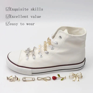 Clips para Zapatos Olian, Adornos Brillantes con Pedrería para Cordones, Decoración de Lujo para Cordones de Zapatos - Product Image 6
