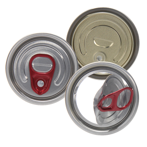 Custom Design 202# Full <strong>Open</strong> Aperture Beverage Can Top Double Edge Protection Aluminum <strong>Cap</strong> for Beverage Cans - Product Image 5
