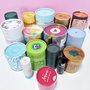 Tubo de Cartón Redondo de Calidad Alimentaria Ecológico para Envasado de Proteína en Polvo / Café - Product Image 1