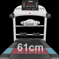 Tapis de Course Électrique Motorisé Pliable avec Écran LED pour Fitness et Salle de Sport