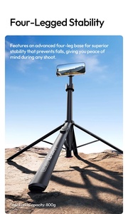 Trépied portable Ulanzi SK-21 <span class=keywords><strong>à</strong></span> ouverture magnétique automatique, <span class=keywords><strong>perche</strong></span> <span class=keywords><strong>à</strong></span> 8 sections, extension de 1,8 m, support de <span class=keywords><strong>selfie</strong></span> pour vlog - Product Image 3