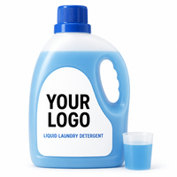 Détergent liquide moussant antibactérien doux à la lavande pour peaux sensibles, idéal pour les vêtements, usage domestique, personnalisable OEM