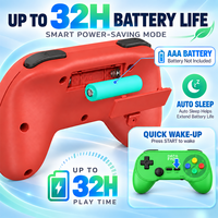 Manette sans fil Data Frog PC07, manette de jeu rétro, plug and play pour PC DInput, Android TV Box, jeux d'arcade émulateurs