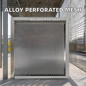 Nhôm/thép không gỉ 304 316 lưới kim loại/tấm lưới đục lỗ tấm trang trí tấm tròn - Product Image 2