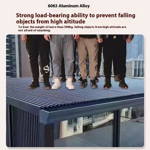 Isolation personnalisée de la grande muraille Plaque en alliage d'aluminium <span class=keywords><strong>Auvent</strong></span> Installation facile Cour extérieure Balcon <span class=keywords><strong>Auvent</strong></span> Cadre métallique - Product Image 3