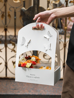 IMEE luxe fantaisie fleur et gâteau fourre-tout gâteau papier panier papillon fleur emballage cadeau sac boîte pour la saint-valentin