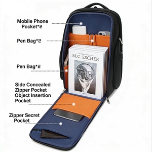 Zaino da Escursionismo di Grande Capacità, Borsa da Viaggio Impermeabile con Tasche Organizzate per Campeggio e <span class=keywords><strong>Trekking</strong></span> - Product Image 3