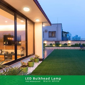 Ngoài Trời Tường Ánh Sáng 15W 1250Ml Vòng <span class=keywords><strong>Led</strong></span> Vách Tường IP65 Không Thấm Nước Đèn Treo Tường Đèn Cho Hiên Nhà Để Xe Trần Ánh Sáng - Product Image 3