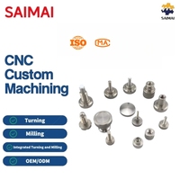 Factory Direct Sales OEM Turning Milling Hardware Metal Parts Stainless Steel Aluminium Screws Bolts Nuts CNC Custom Machining