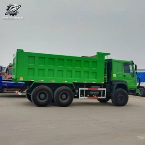 Camión Volquete Howo 6x4 Usado, Diésel, de Servicio Pesado, Marca China Original Sinotruk, Camión Volquete Howo para Construcción y Minería, en Buenas Condiciones - Product Image 5