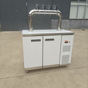 Carrito dispensador de <span class=keywords><strong>cerveza</strong></span> de 120L de grado restaurante con ruedas (acero inoxidable) - Product Image 1