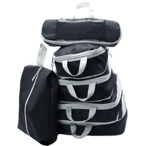 Nouvel ensemble de 6 organisateurs de bagages compressibles en tissu durable pour voyage – Prix - Product Image 4