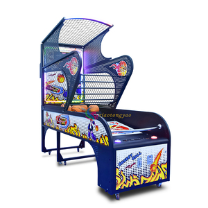 Máquina de Baloncesto Electrónica Automática de Lujo para Carnaval, Operada con Monedas, en Inglés, Color Personalizado - Product Image 2