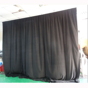 Portable velvet backdrop <b>stand</b> aluminum <b>pipe</b> and drape system - Product Image 2
