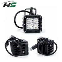 Lumière de travail LED HSSH 2 pouces 40W Osram à faisceau diffusé, lumière auxiliaire tout-terrain pour ATV, UTV, camion, SUV