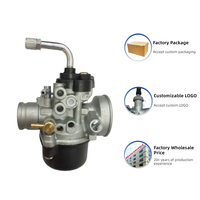Carburateur de moto de haute qualité PHVA 17,5 MM 1012, carburateur de scooter 2 temps MBK Booster 50cc, cyclomoteur
