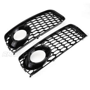 2x Grille de protection de phare antibrouillard avant en nid d'abeille hexagonal pour Audi A5 S-Line / S5 B8 RS5 2008 2009 2010 2011 2012 - Product Image 3