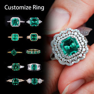 بيع بالجملة قطع خطوات الزمرد المربعة جودة عالية <span class=keywords><strong>3</strong></span> من نجوم الزمرد - Product Image 5