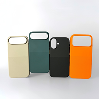 Coque de protection arrière magnétique en silicone liquide ultra-fine en TPU pour Apple iPhone 17, 17 Pro, 17 Pro Max