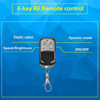KSS 17 "simple rangée 4 pièces anneaux de lumière de roue accessoires de voiture LED lumière de jante de roue LED blanc LED étanche feux de roue pour camionnette