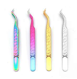 <span class=keywords><strong>Pinzas</strong></span> de extensión de pestañas <span class=keywords><strong>con</strong></span> punta de fibra de etiqueta privada <span class=keywords><strong>Pinzas</strong></span> de pestañas de volumen de agarre perfecto - Product Image 6