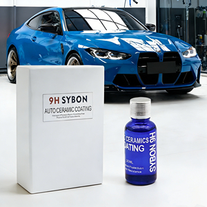 Kit de Revestimiento Cerámico Nano 9H de 30 ml, Repelente Hidrofóbico <span class=keywords><strong>para</strong></span> Pintura de Automóviles, Resistente a Arañazos y a la Intemperie, Fácil de Usar <span class=keywords><strong>para</strong></span> <span class=keywords><strong>Principiantes</strong></span> - Product Image 1