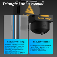 Trianglelab & Phaetus A1/A1 Mini conque M4 Hotend 0.2/0.4/0.6/0.8mm Afneembare Endcoat buse nouveau pour imprimante Bambu Lab A1/A1mini
