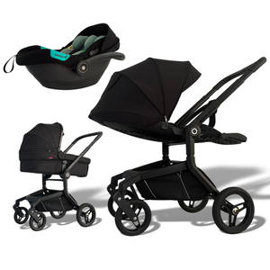 Xe đẩy em bé gấp gọn dễ dàng, hệ thống du lịch kèm ghế ngồi cũi cho ghế ô tô Maxi-Cosi, hữu ích khi mang theo xe đẩy - Product Image 3