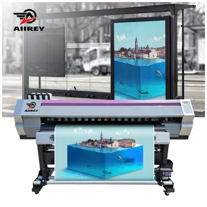 Imprimante écologique à solvant, 1.6m 1.8m 3.2m xp600/i3200 tête d'impression traceur vinyle flex bannière machine d'impression