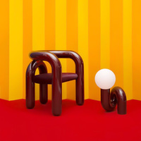 Nordique simple créatif lait blanc boule de verre chambre étude lampe de bureau postmoderne chambre d'enfants lampe de table