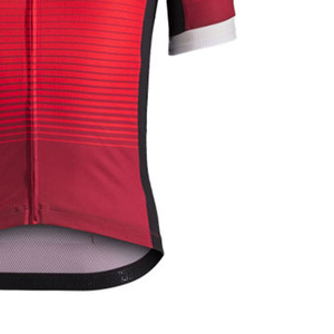 Jersey de Ciclismo de Manga Corta Rojo para Hombre, al por Mayor, de Alta Calidad, Ecológico, 100% Poliéster, Personalizado y Profesional - Product Image 6