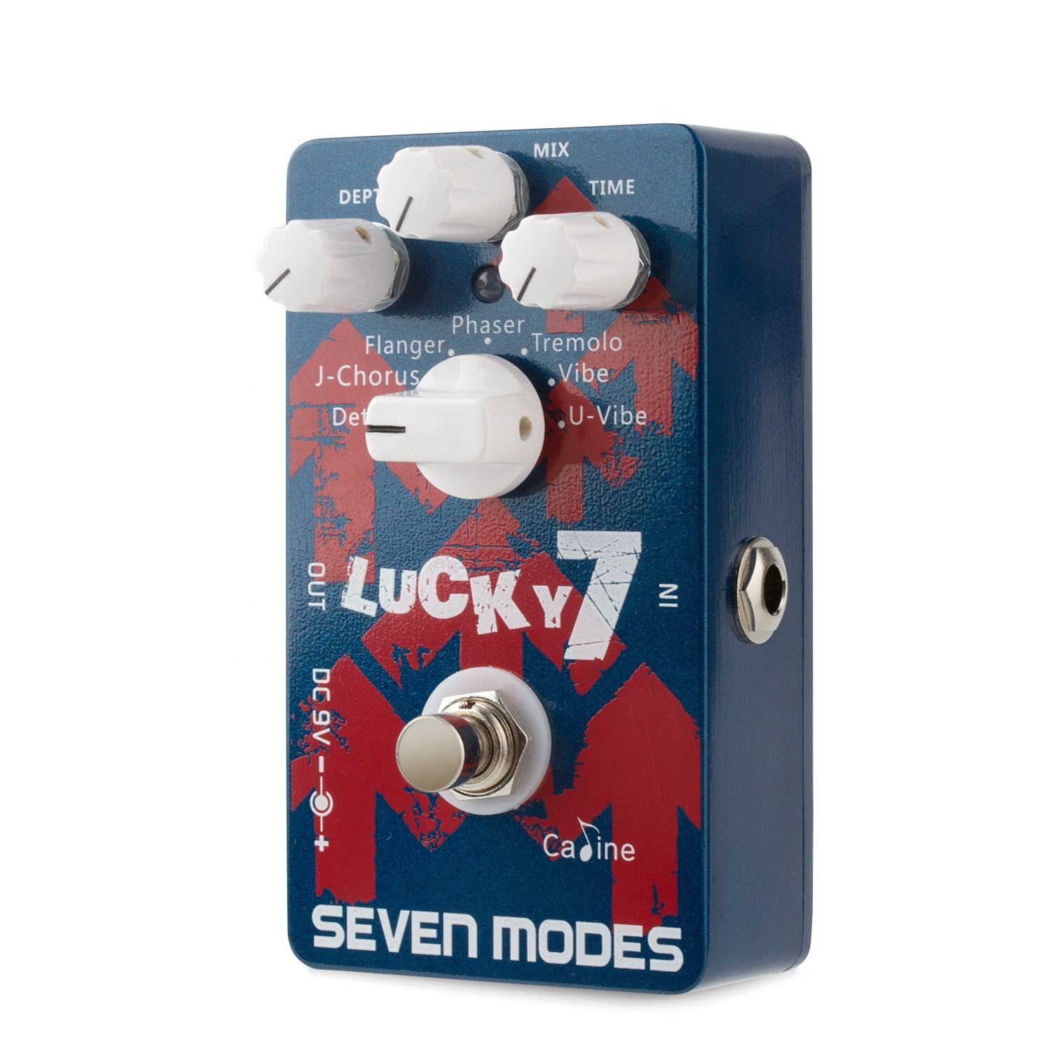 Caline CP-38 Lucky 7 Seven Modesギターエフェクトペダル良質の新しい