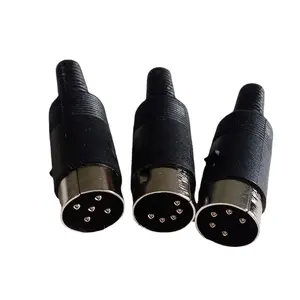 Cannon head XLR plug microphone sound connector mixer light balance plug 3/5/6/7/8/9PIN DIN male to 3.5mm AUX female