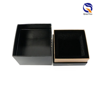 Service professionnel sur mesure, boîte en carton rigide noir et or de toute taille, épaisseur 3 mm, pour flacon de parfum de 50 ml