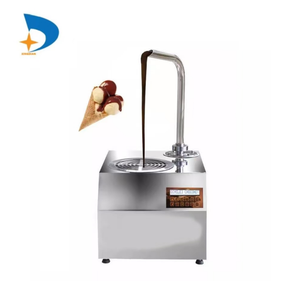Máquina para Verter <span class=keywords><strong>Chocolate</strong></span> de Acero Inoxidable, Máquina Pequeña para Bañar Frutas en Postres, Descarga Automática a Temperatura Constante - Product Image 1