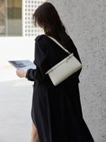 Sac de luxe discret East West en cuir véritable, sac à main sous le bras, pour les trajets quotidiens, sac de soirée pour femme sans marque, marque privée Royaume-Uni France