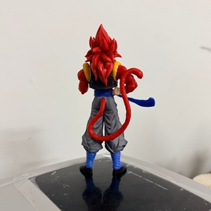 Figura de Acción de PVC de <span class=keywords><strong>Gogeta</strong></span> Super <span class=keywords><strong>Saiyan</strong></span> <span class=keywords><strong>4</strong></span>, Figura de Anime de Escritorio, Modelo de Adorno de Moda, Venta al Por Mayor - Product Image 4