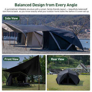 Coody Havena Air <strong>Tent</strong>-Black Camping Large Party Luxury Camping Unique Outdoor <strong>Tent</strong> Portable Family Air <strong>Tent</strong> - Product Image 2