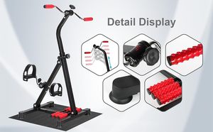 Bicicleta de Ejercicio con Pedales <span class=keywords><strong>para</strong></span> Brazos, Piernas y Rodillas, Equipo de Recuperación <span class=keywords><strong>para</strong></span> Personas <span class=keywords><strong>Mayores</strong></span>, Terapia Física, Ejercicio Sentado - Product Image 2