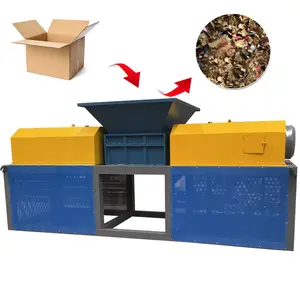High speed plastic cloth shredder plastic recycling crusher machinery