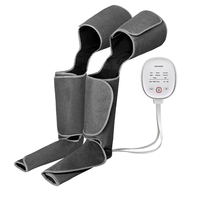 Masseur de jambes à compression et à chaleur Odm St-502B-1 pour le pied, le mollet, le genou et la jambe, 12V 2A