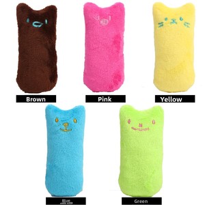 Venta al por mayor de hierba gatera ecológica de peluche interactivo duradero masticar mascotas estilo dibujos animados perro para Gatos Perros para espacios pequeños bolsa de papel - Product Image 5